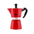 Bialetti Moka Express Red 6 kopper