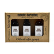 Mount Caramel Sirup-sett, 3 x 100ml - Pepperkake - Salt Karamell - Vanilla